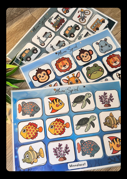 Memo-Spiel-Set