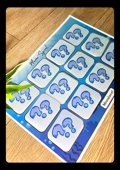Memo-Spiel – Meerestiere