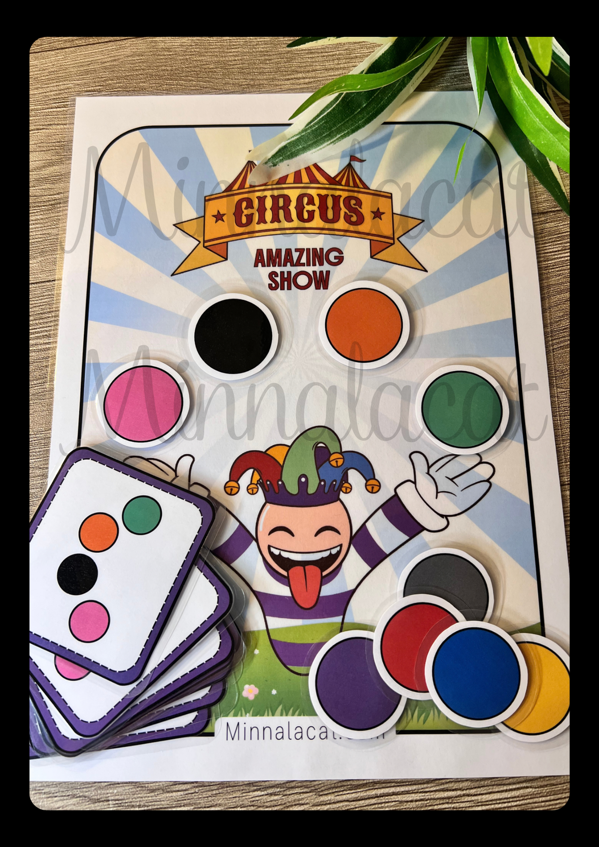 Zirkus-Farbenspaß 🎪🌈