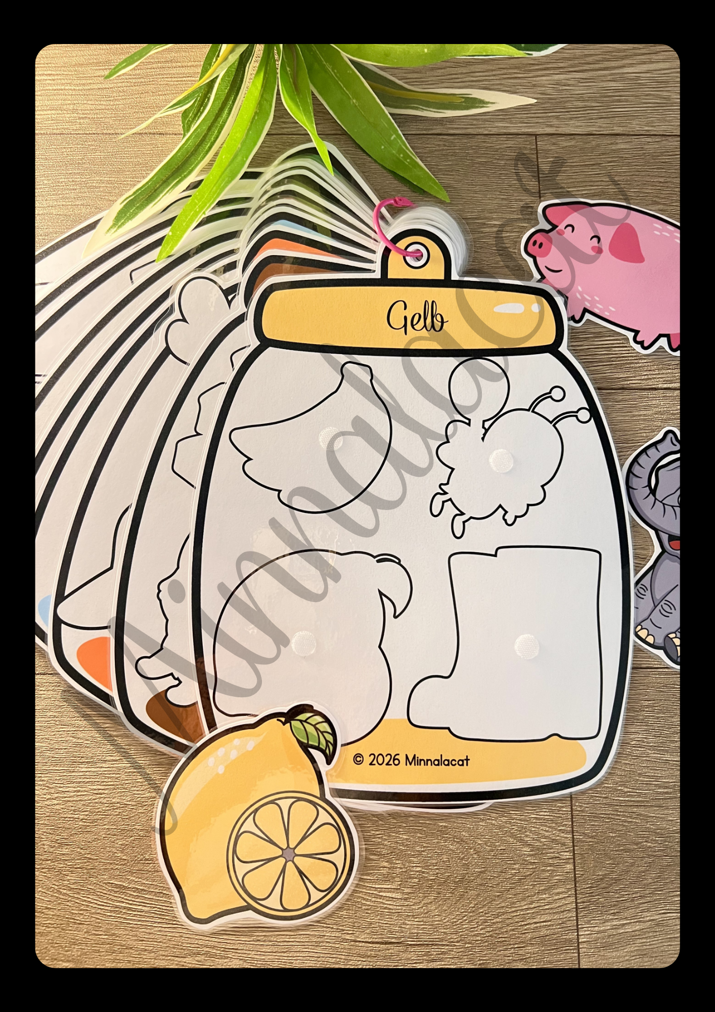 12 Farbensortierspiel