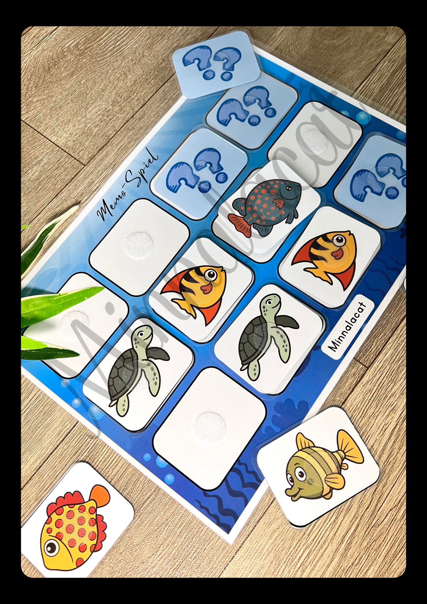 Memo-Spiel – Meerestiere