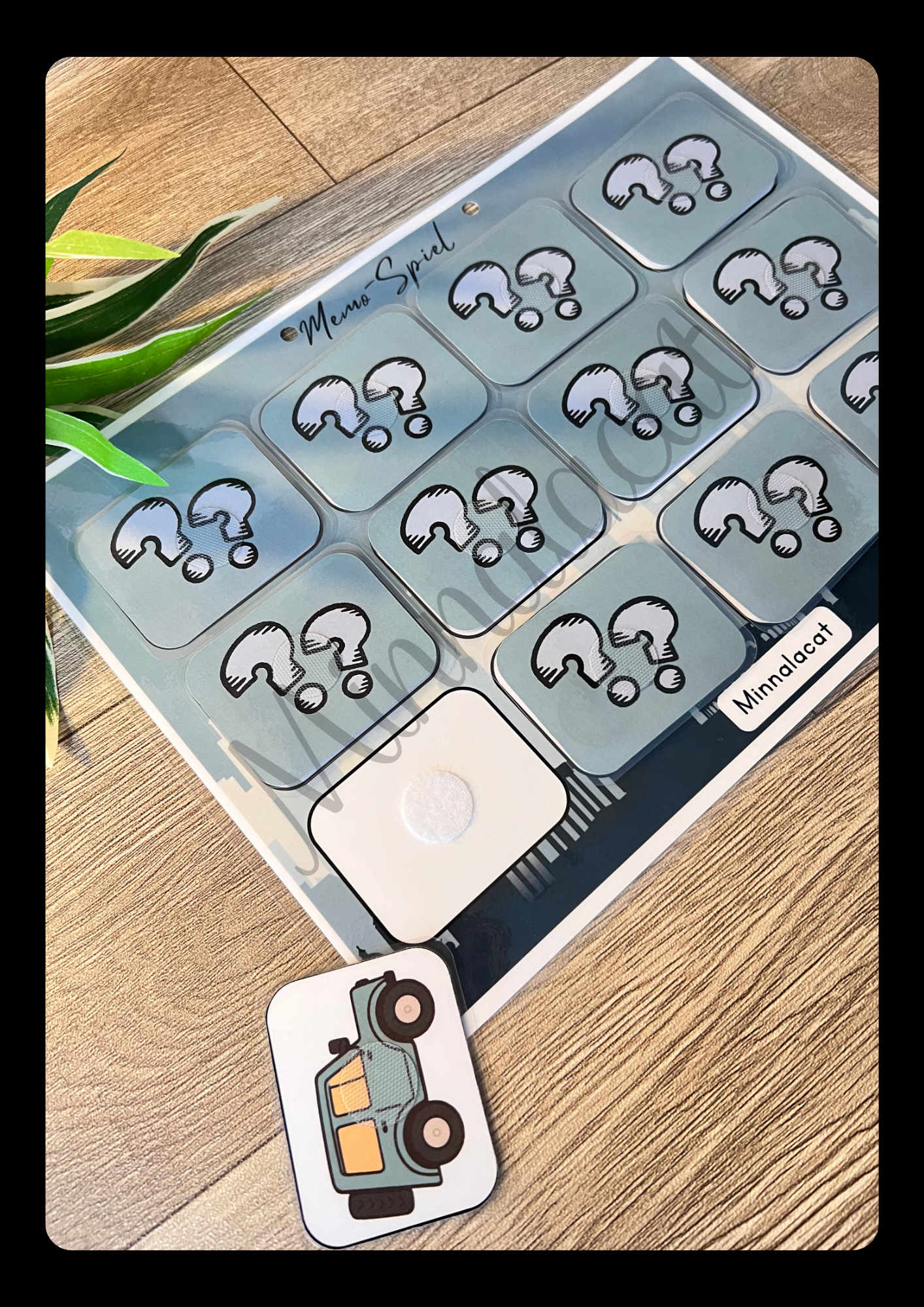 Memo-Spiel – Fahrzeuge