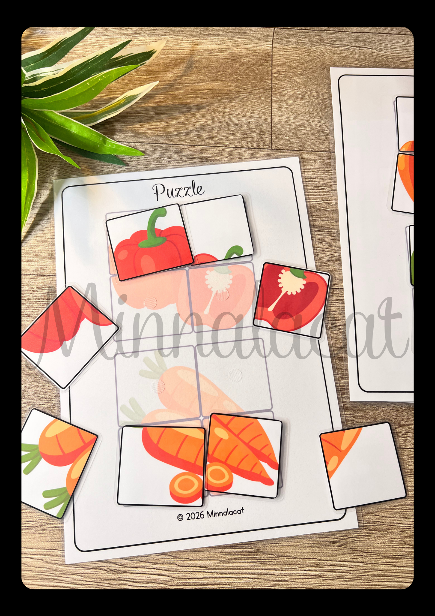 Puzzle & Zuordnungsspiel