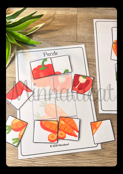 Puzzle & Zuordnungsspiel