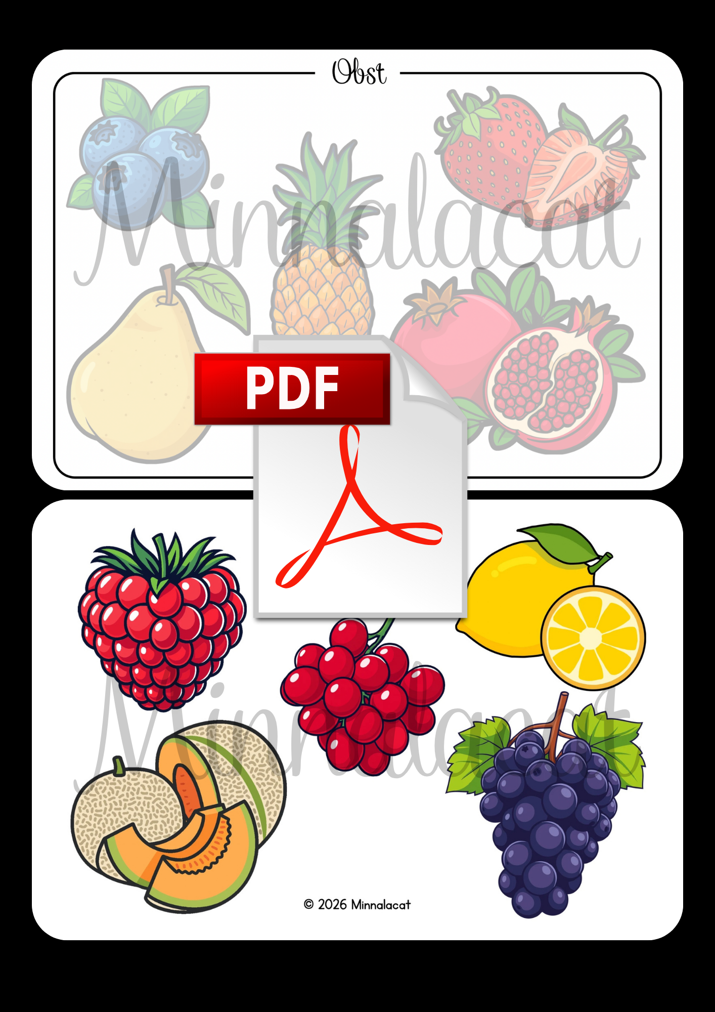 Obst und Gemüse zuordnen