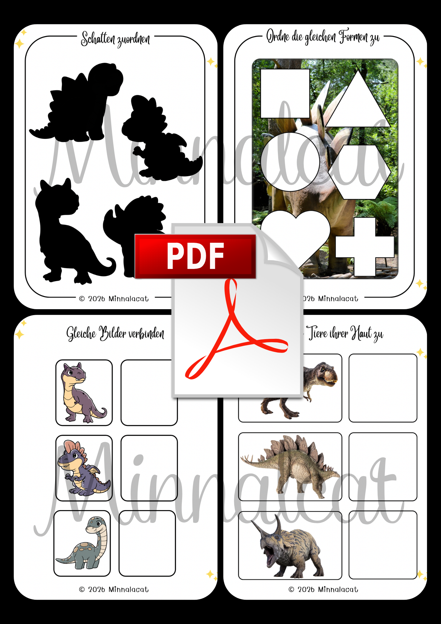 1-20 Dinosaurier